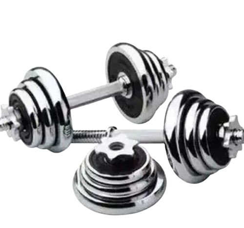A pair of adjustable dumbbells 10kg